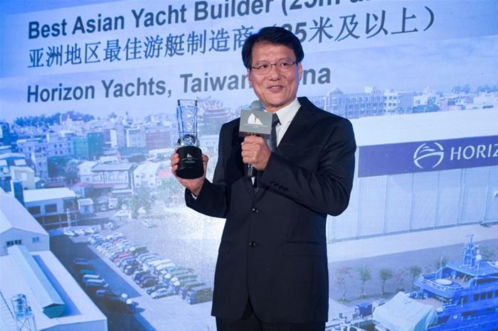 Horizon win 10th consecutive Best Asian Yacht Builder award