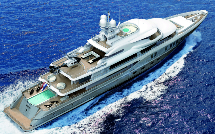 Fraser Yachts sell 74m Construction Project, AMELS 242