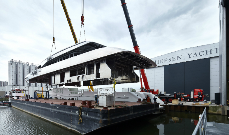 Construction underway for Project Alida by Heesen