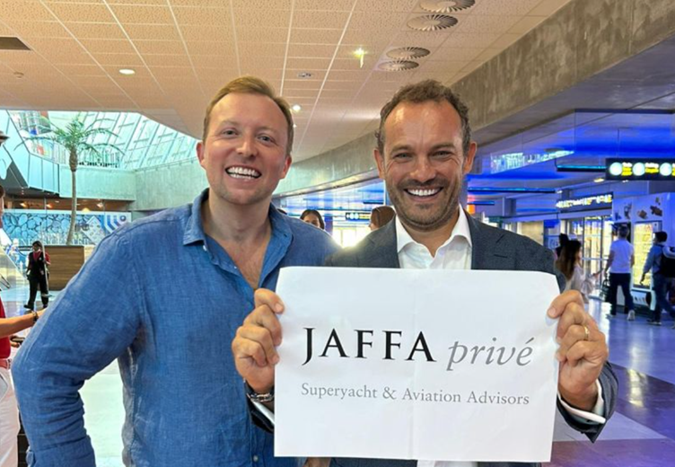 James Jaffa (left) and Ian Petts launch Jaffa Prive superyacht advisory service