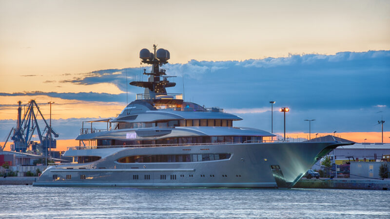 Kismet is one of a number of top-end superyacht sales this year.