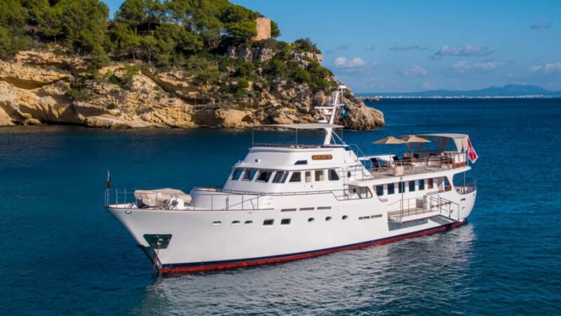 Odyssey III, a classic Benetti motor yacht, is for sale with Camper & Nichsolsons.