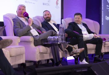 Discussing alternative yacht finance at Superyacht Investor London.