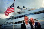 Henk de Vries III (left) will step down as Feadship director.