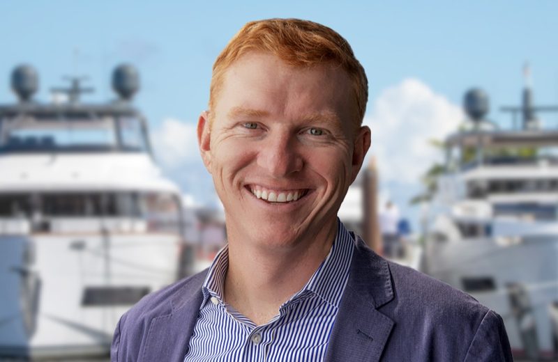 Boomer Jousma is sales director for the Italian Yacht Group.
