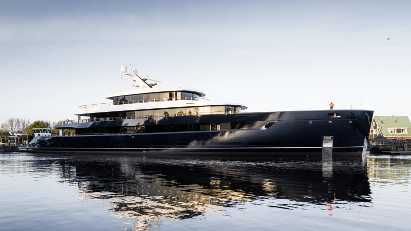 The 75.8m Feadship Project One is one of Kitson Yachts' recent highlights.