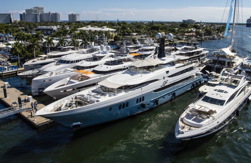 Superyachts at the Fort Lauderdale International Boat Show (FLIBS) 2025. (Photo: Informa Markets)