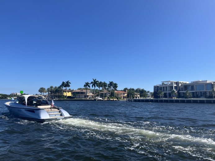 The Intracoastal Waterway in Fort Lauderdale, venue for FLIBS.