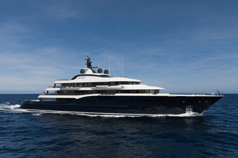 Here Comes the Sun, a 89m Amels, was sold in January,