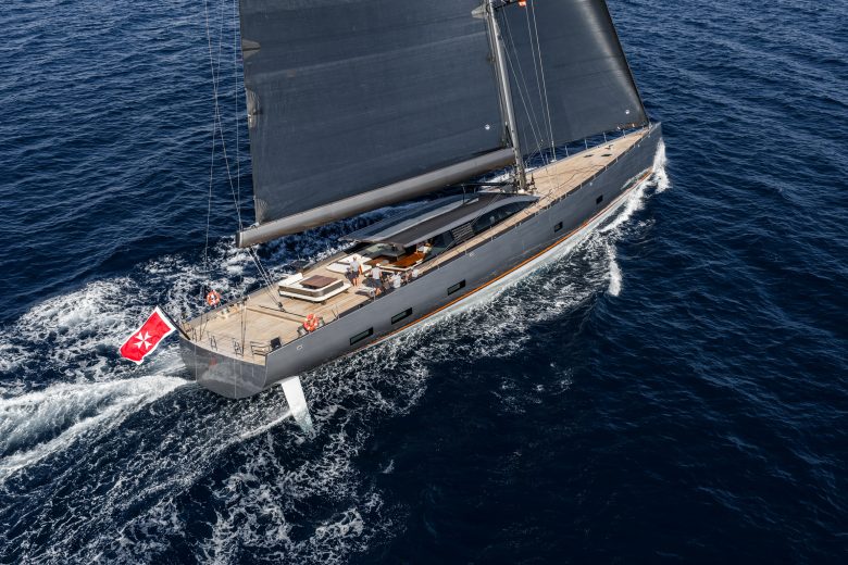 Eleonora Pitasso and Wim De Pundert own the Vitters-built sailing yacht Magic.