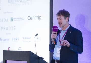 Phil Noad, Cayman Islands Shipping Registry talks regulations at Superyacht Investor London 2026.