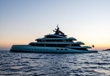 Superyacht Kensho is for sale with Christie Yachts.