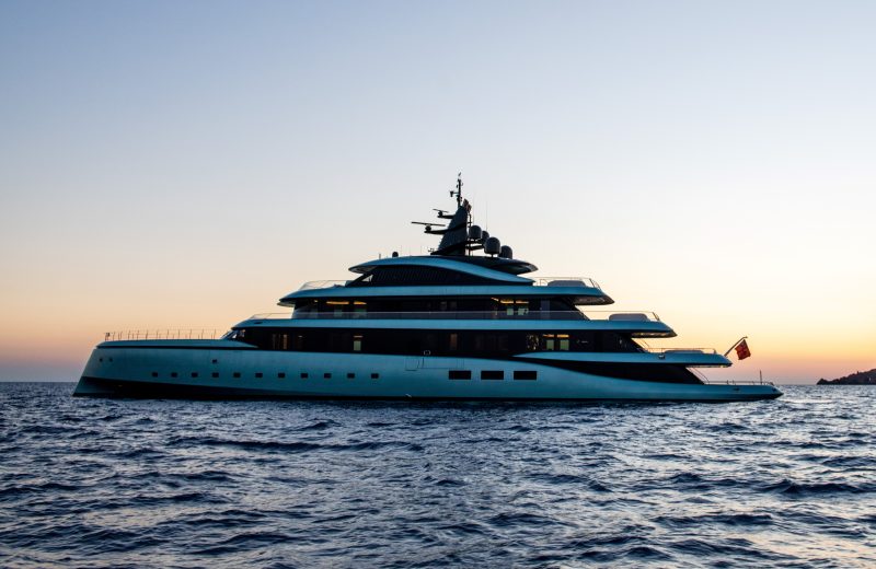 Superyacht Kensho is for sale with Christie Yachts.