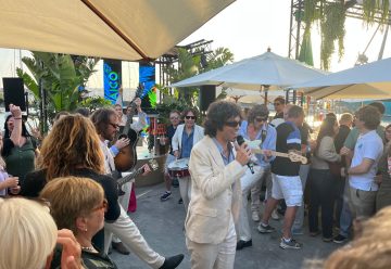 Band at Palma International Boat Show.