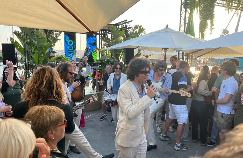 Band at Palma International Boat Show.