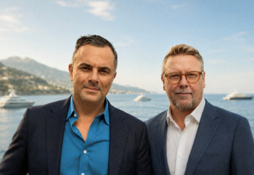 Adam Papadakis (left) and Kurt Fraser launch new superyacht brokerage house Matterhorn.