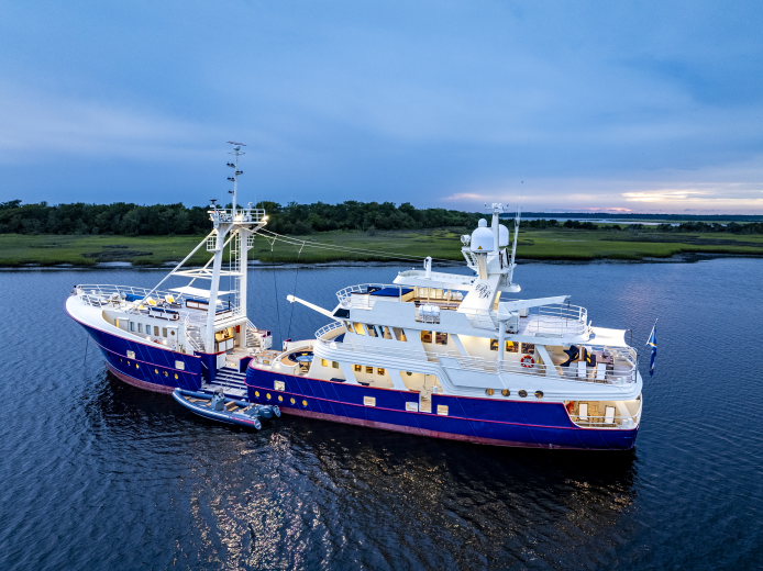 Erik Vonk's converted trawler Scintilla Maris.
